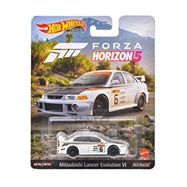 Hotwheels hot premium forza horizon 5 MITSUBISHI LANCER EVOLUTION VI