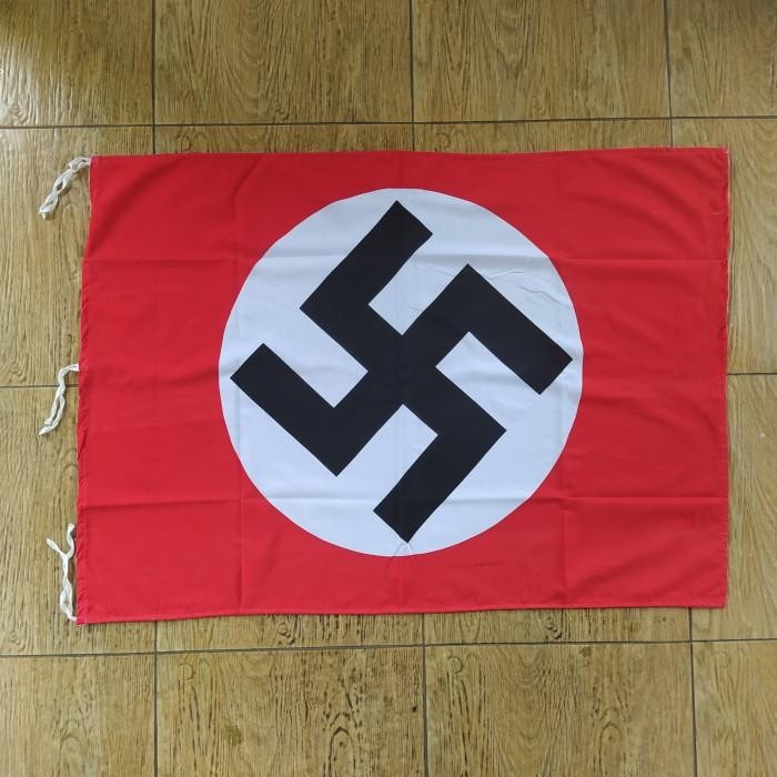 Bendera Nazism German Wwii Ww2 Untuk Cosplay / Impresi Tentara Jerman (Dua Sisi) Terbatas