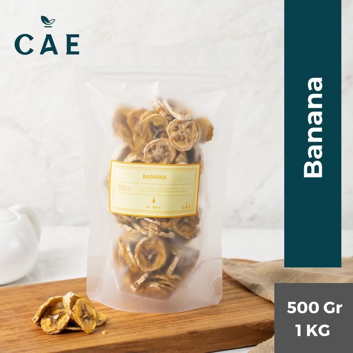 

Banana Dried Buah Pisang Kering Fruit Natural Alami Premium 500Gr-1 KG
