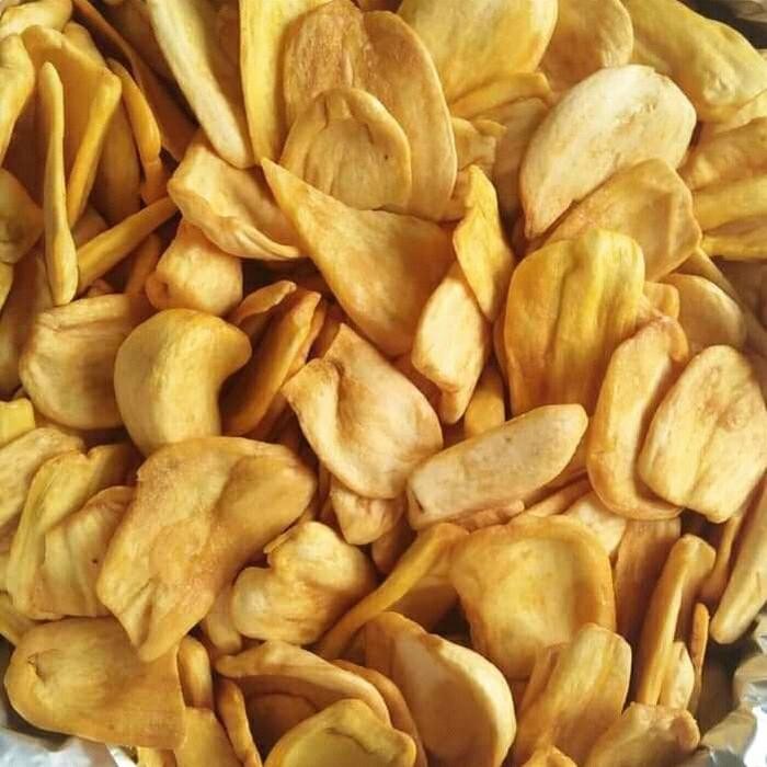 

keripik nangka Kering Cemilan Kripik Snack Camilan Crispy kemasan 500 gr