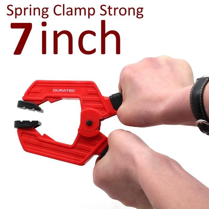 [7 inch] Duratec Clamp Jepit Kayu Spring Clamp Strong Wood Klem Kayu