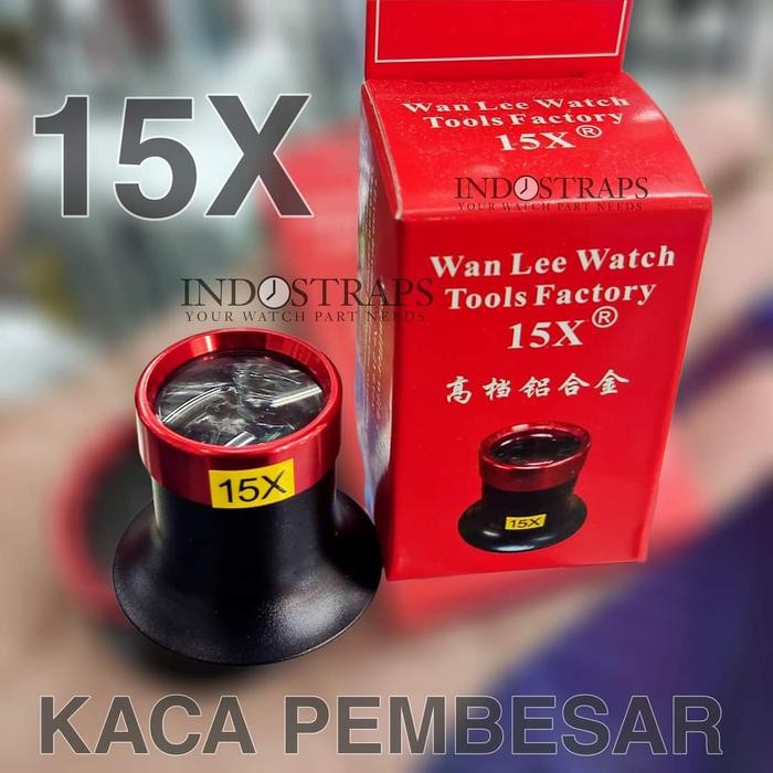 

EYELOOP LENSA PEMBESAR 15X ALAT SERVICE JAM