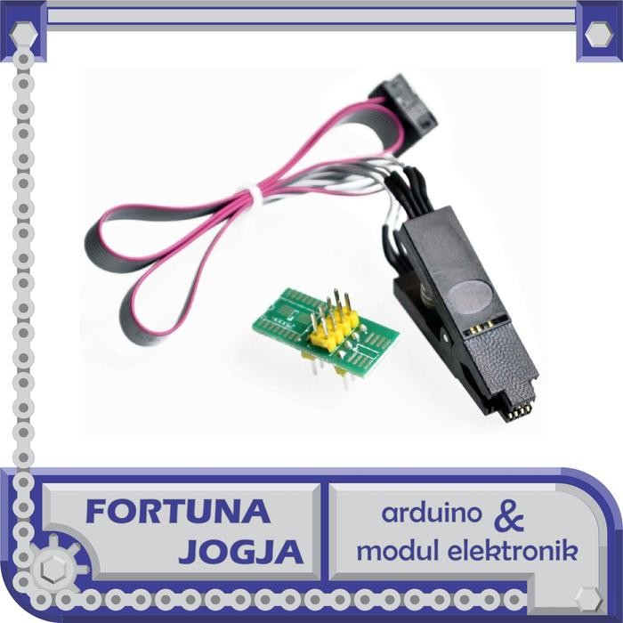 IC TEST CLIP EEPROM ROM BIOS SOIC SOP SMD SOIC8 SOP8 PROGRAMMER