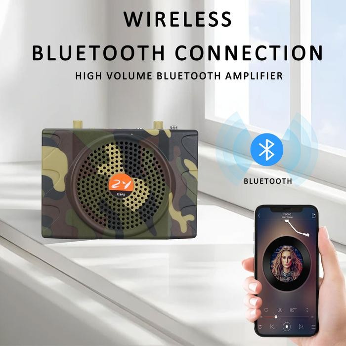 Bird Caller/Speaker Buruan Bluetooth/Pemanggil Buruan 25W MP3 USB radio / FM Dengan pengontrol jarak