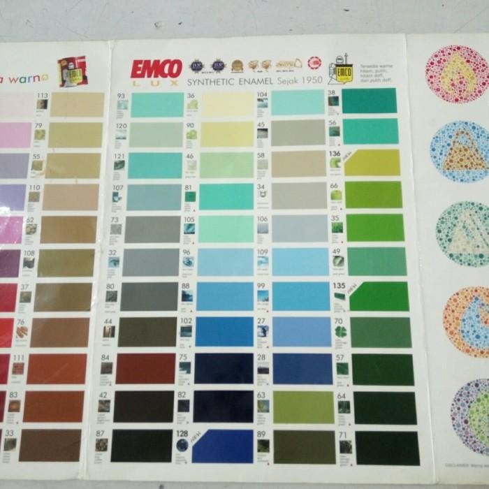 (Allthebest) Cat emco. cat besi kayu 1 kg warna standart