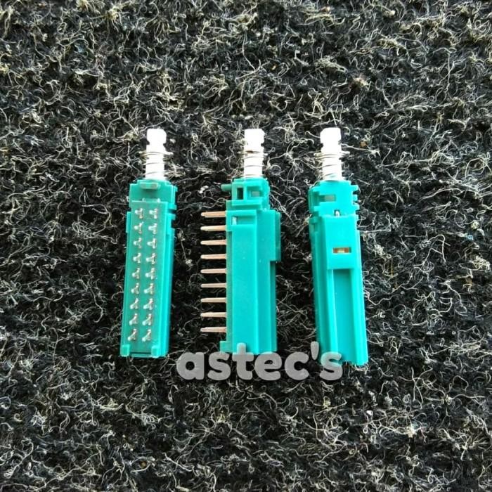 (Allthebest) Switch DPDT 18 Pin Switch 2x9 Switch 18 Kaki