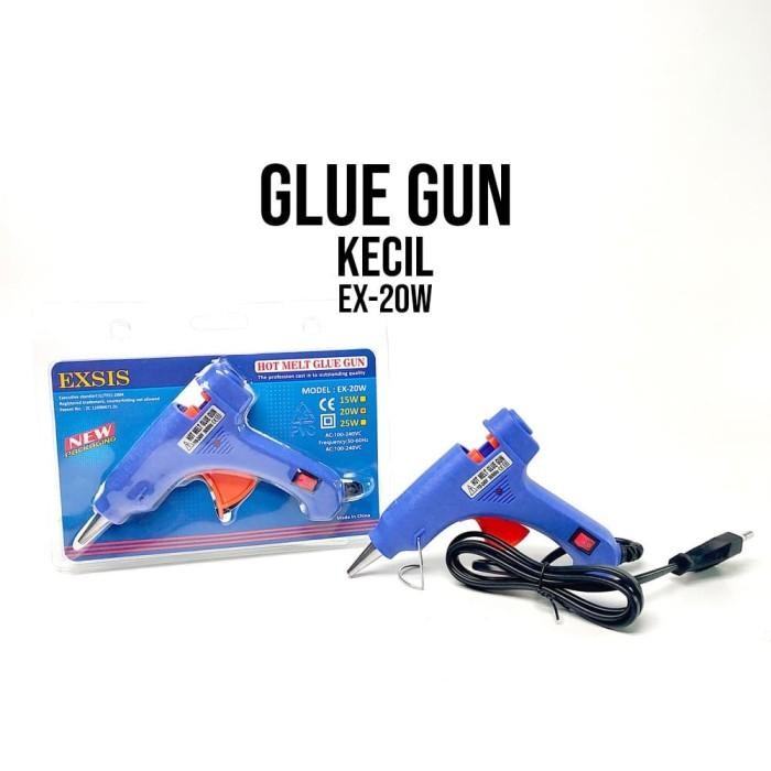 (Allthebest) Glue gun / Glue gun KECIL / Glue gun dengan ON/OFF / Glue gun EX20W