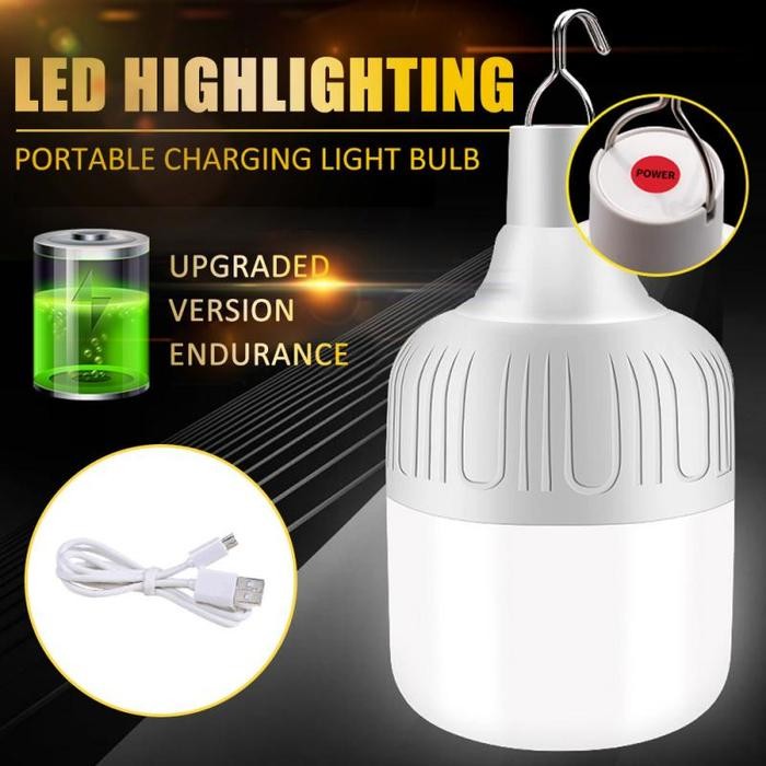 [COD]Winland Lampu Emergency Bulb LED 450W Lampu Camping Cas 2 Model Led Emergency Tahan Lama