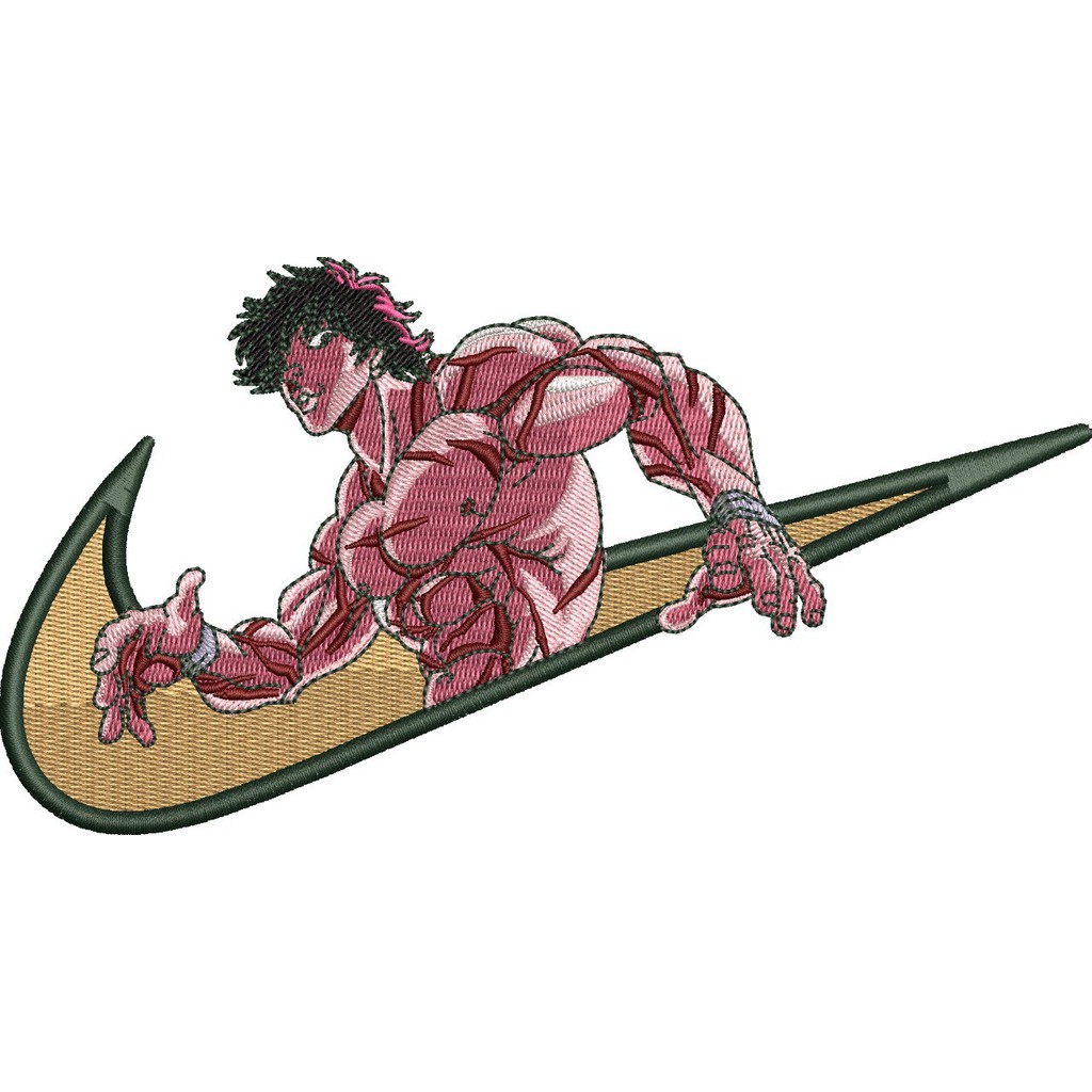 Patch Bordir Karakter Nike Baki