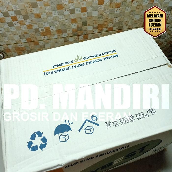 

DISKON FRYBEST 15 KG / MINYAK PA- BEKU / MINYAK GORENG PADAT READY STOCK