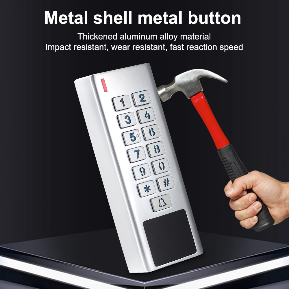 Tuya Smart Fingerprint Door Lock Keypad Wifi Waterproof IP66 Outdoor Gate Passcode RFID ID Card App