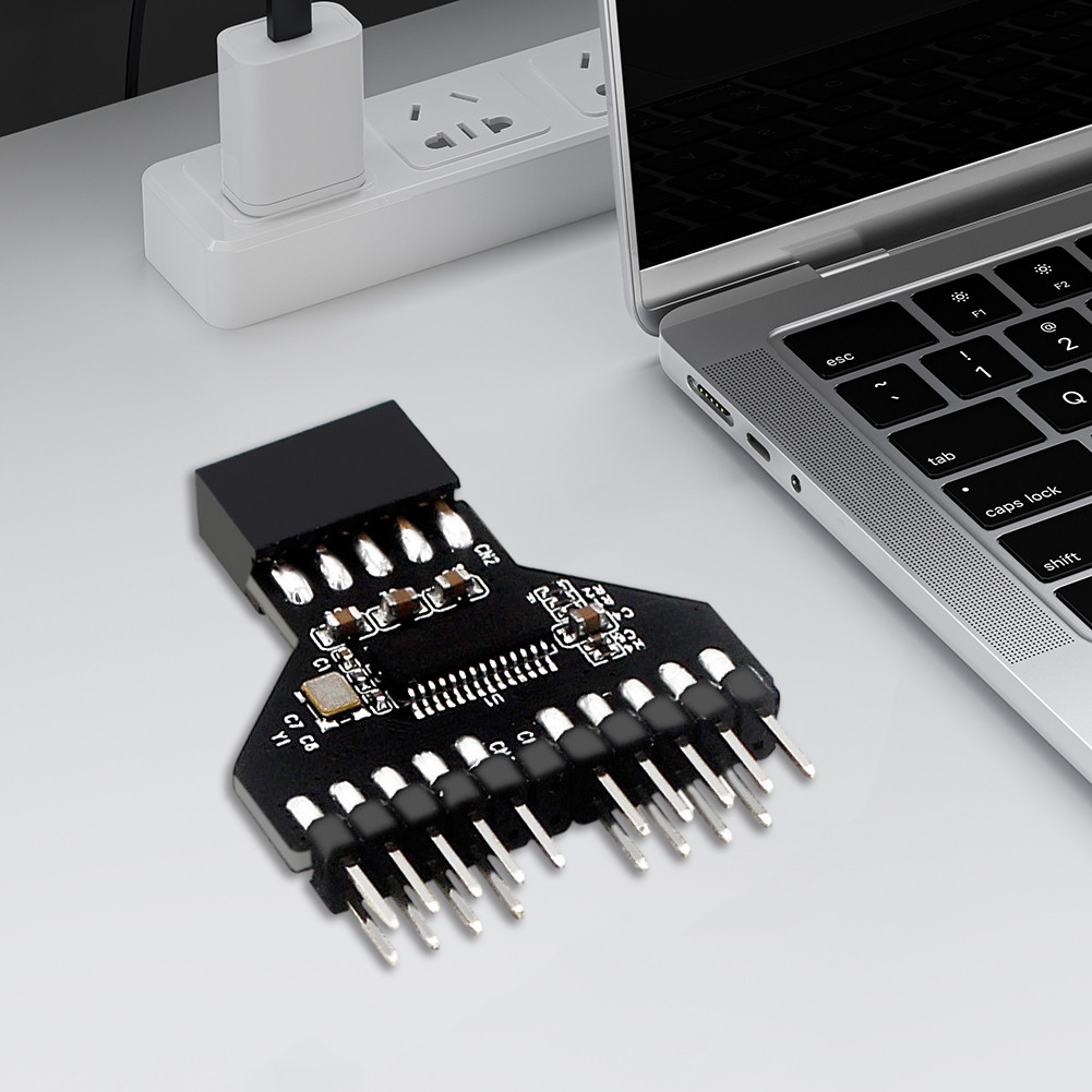 Motherboard USB2.0 9Pin Header Splitter USB2.0 9 Pin To USB3.0 19Pin Extension Cable Adapter USB 2.0