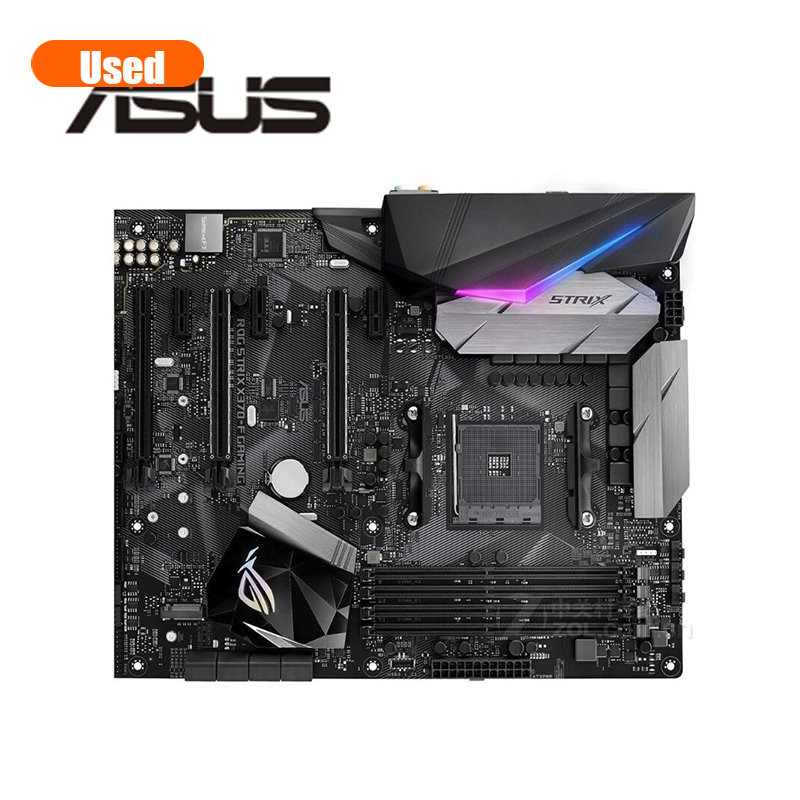ASUS ROG STRIX X370-F Gaming Motherboard Socket AM4 DDR4 For AMD X370 X370M Original Desktop Mainboa