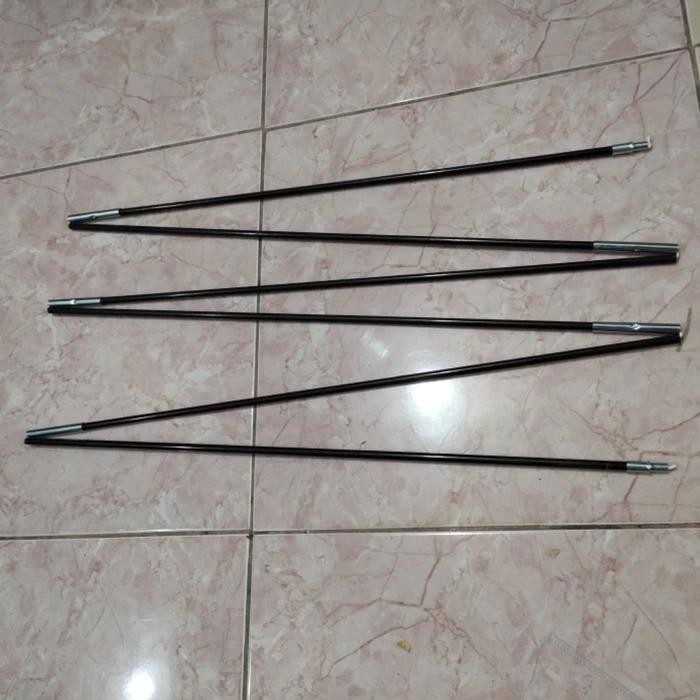 Custom frame tenda dan tali - frame fiber atau alloy tali eslastis