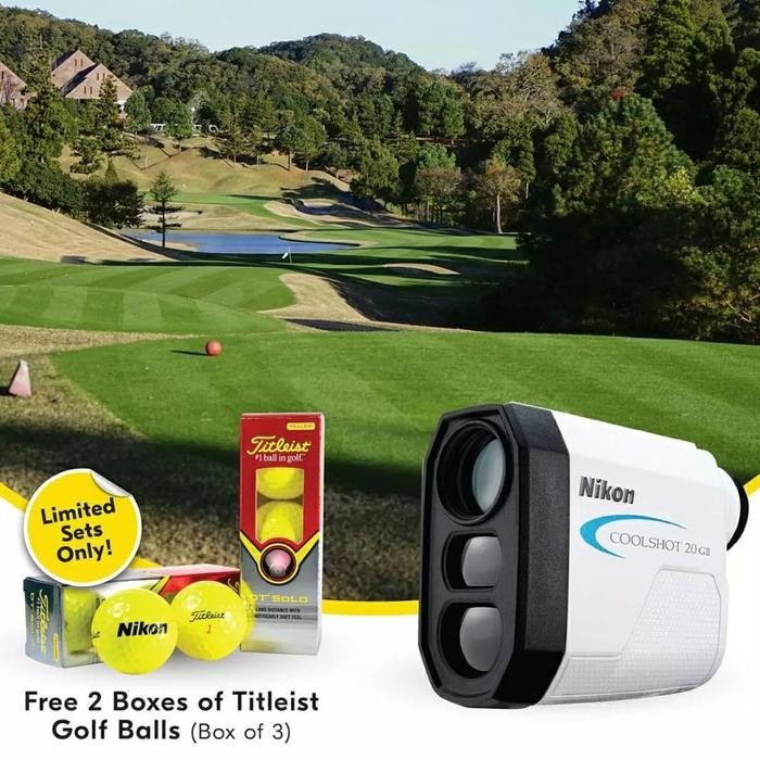 Promo Nikon Coolshot 20 Gii Golf Laser Rangefinder Original