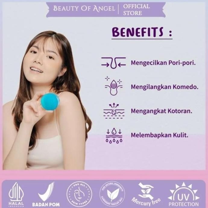 SABUN WAJAH PENGHILANG FLEK HITAM > GLOW SOAP DR RICHARD LEE ORIGINAL BEAUTY OF ANGEL GLOW SOAP