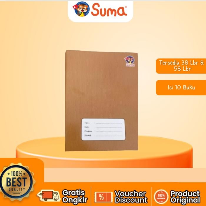 

BEST SELLER Buku Tulis Suma KECIL - Sampul Coklat