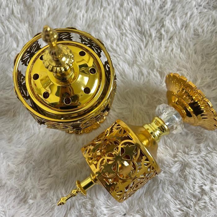 Tempat Dupa / Hiolo / Hiolo Tempat Dupa Pembakaran / Tempat Bukhur / Tempat Dupa Kuningan / Alat