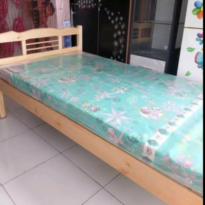 Ranjang Kayu Single 90X200