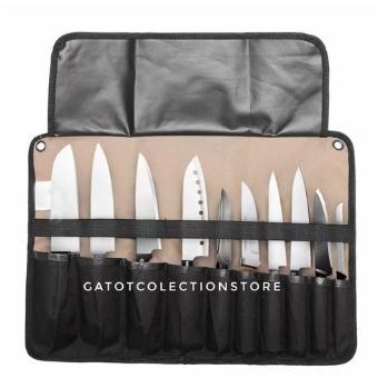 Tas Pisau set - penyimpanan pisau model roll