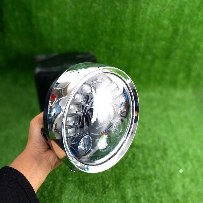 Daymaker 7 inch 19 LED Daymaker Cobra Predator 7 inch SET BATOK TIGER REVO PNP NINJA SCORPIO MP