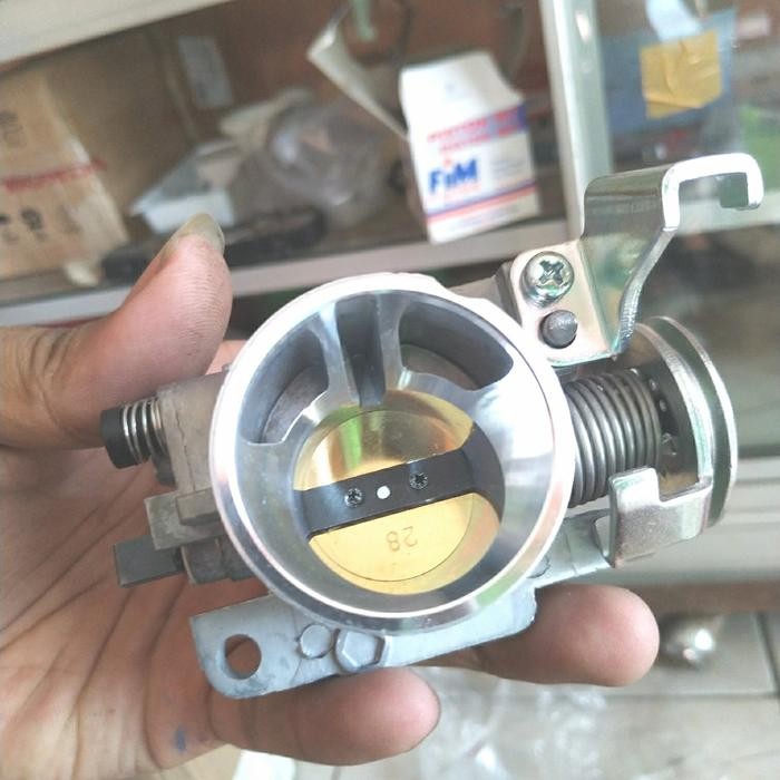 throttle body racing 28 mm verza vario beat revo supra dll