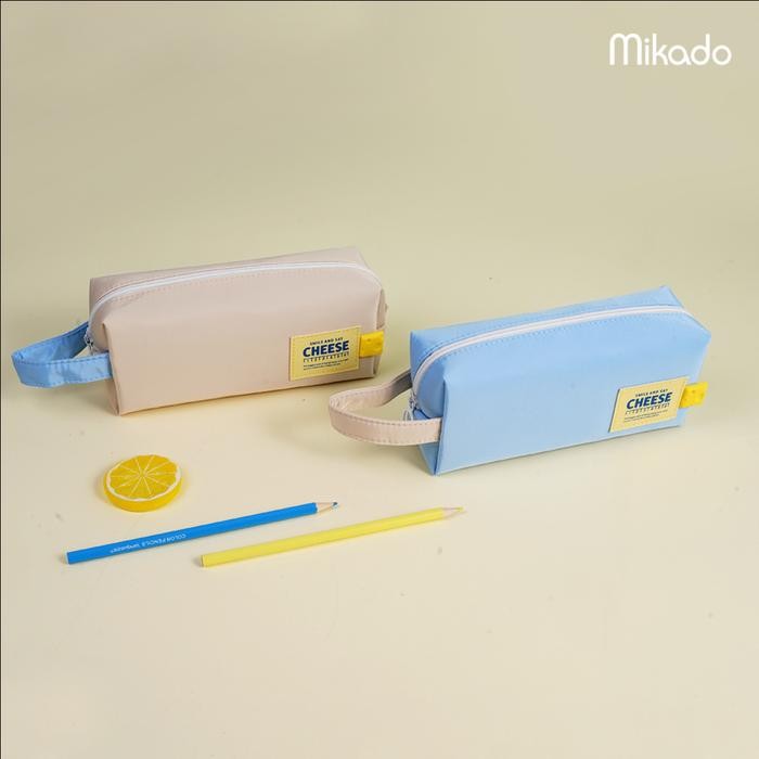 

Languo Pencil Case Cheese / Kotak Pensil / Tempat Pensil / Pouch