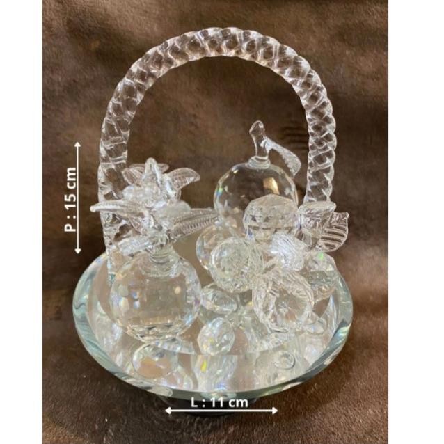 Pajangan Kristal Kaca Mewah Dekorasi Rumah