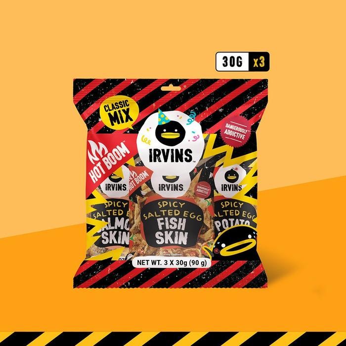 

Sedia SNACK SINGAPORE IRVINS SALTED EGG SKIN FISH PARTY PACK