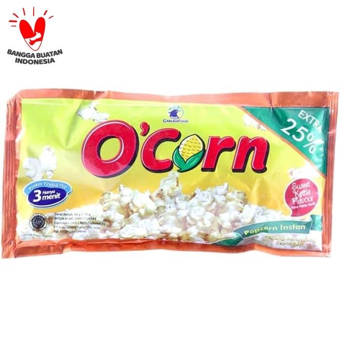 

Sedia Garudafood Leo O'corn Jagung Brondong Rasa Manis Gurih 64gram