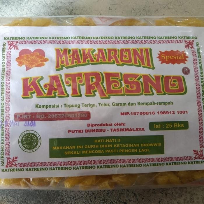 

Sedia Makaroni basreng KATRESNO isi 25pc/ pak