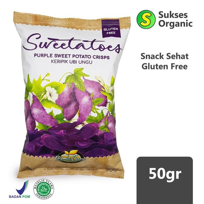 

Sedia Sweetas Keripik Ubi Ungu 50gr Bionic Farm Gluten Free Sehat