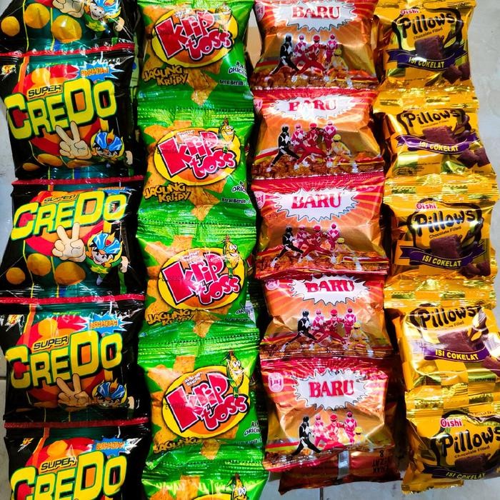 

Sedia Snack rame-rame mix dapat 100 pcs (10 renceng)
