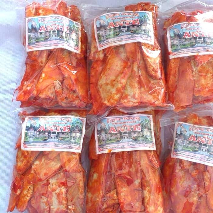 

Sedia kripik singkong balado ante 200gr sanjay