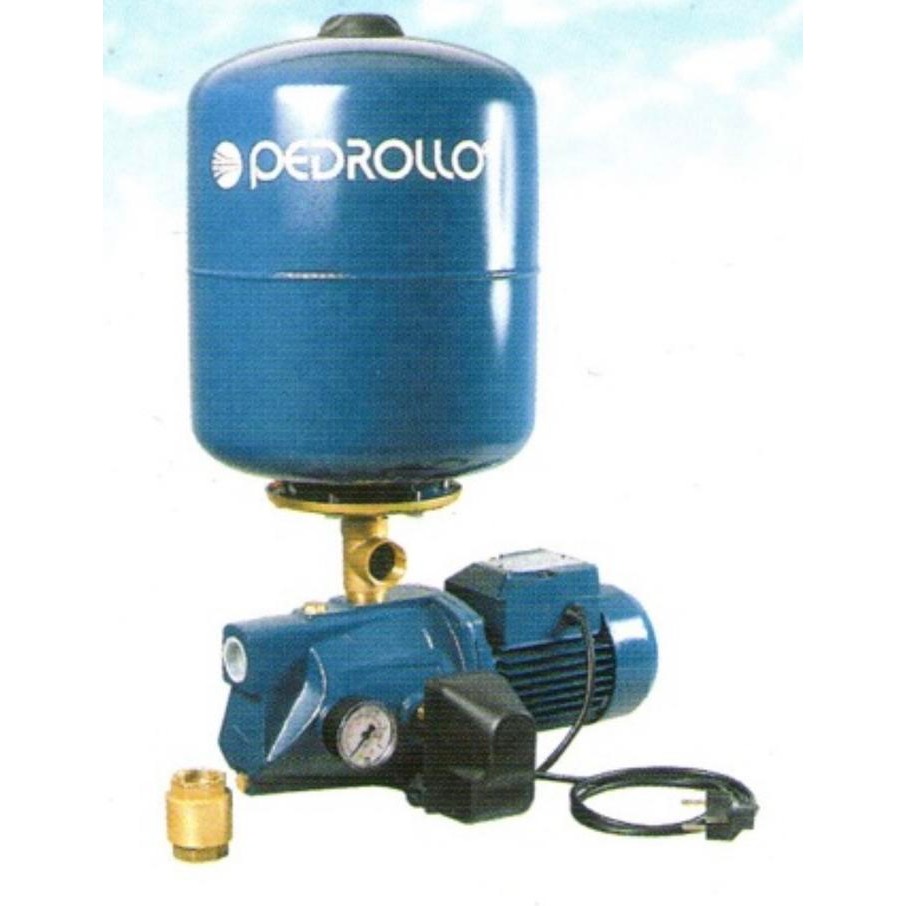 Pedrollo Jswm 1Bx Complete Set Tabung Otomatis Pompa Air Semi Jet