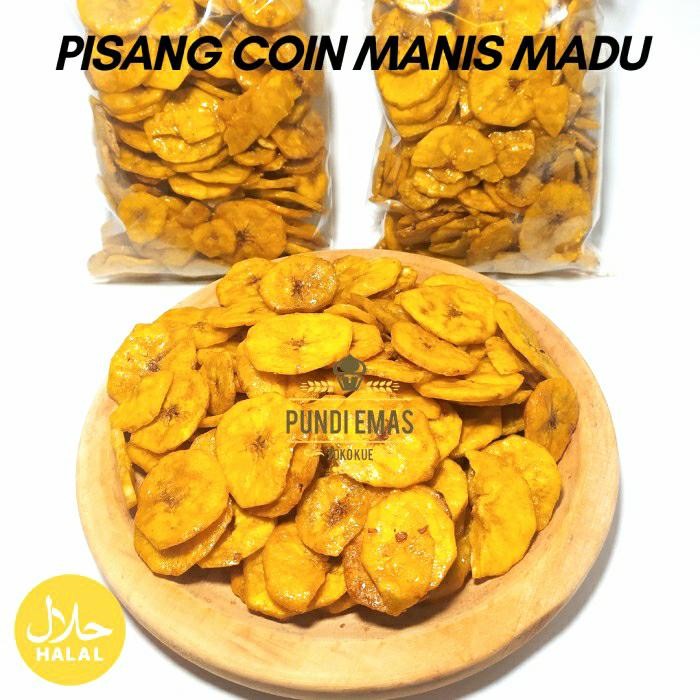 

Sedia KERIPIK PISANG MANIS / KRIPIK PISANG COIN NANGKA GRAM CE