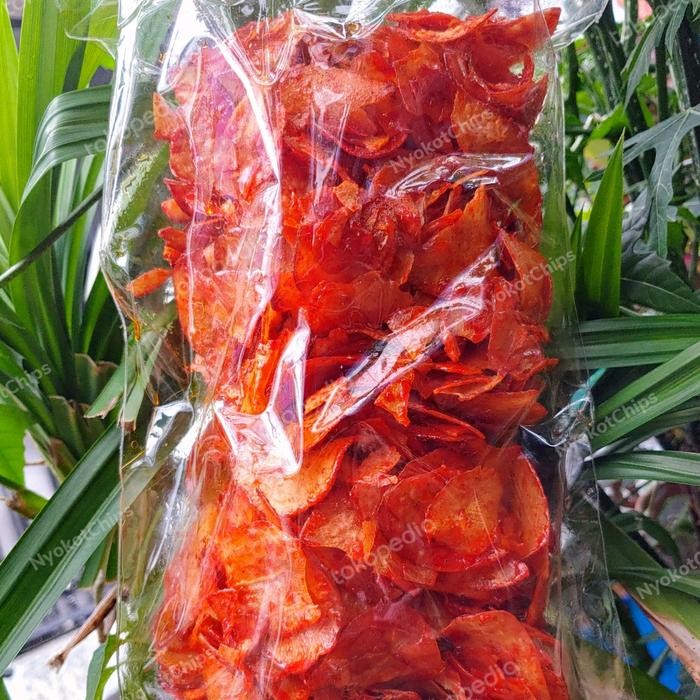 

Sedia Keripik / kripik Singkong Balado Snack NyokotChips gr