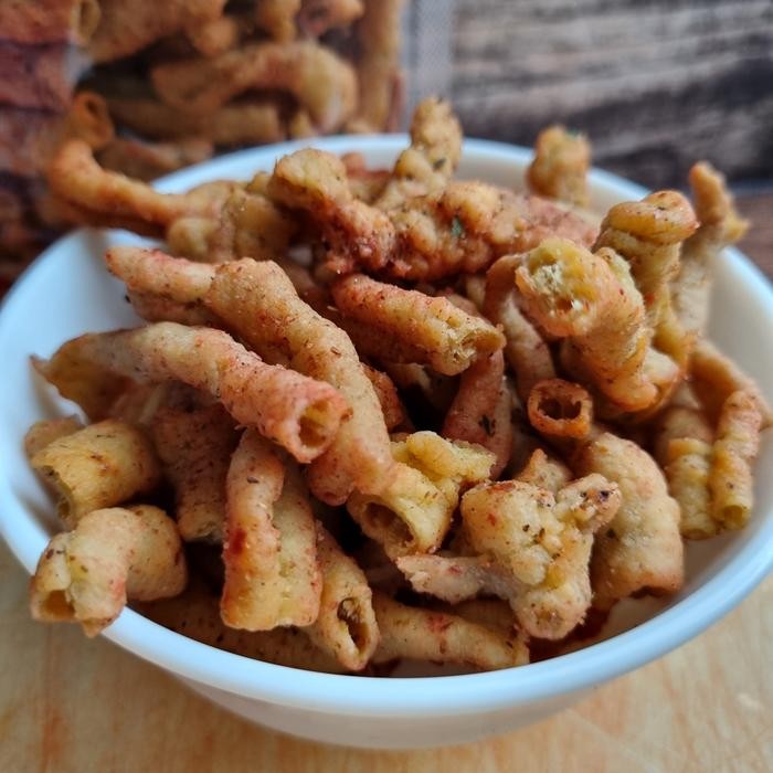 

Sedia Keripik Usus Pedas Daun Jeruk 250gr Kripsus Goreng