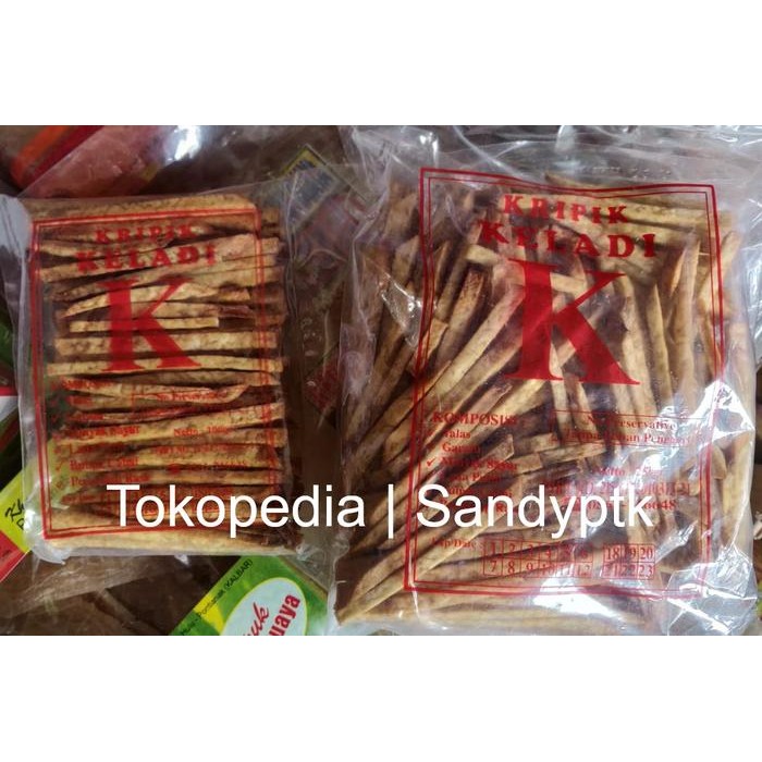 

Sedia Snack Stick Talas K Vegetarian Vege Vegan uk. Besar - Enak & Gurih