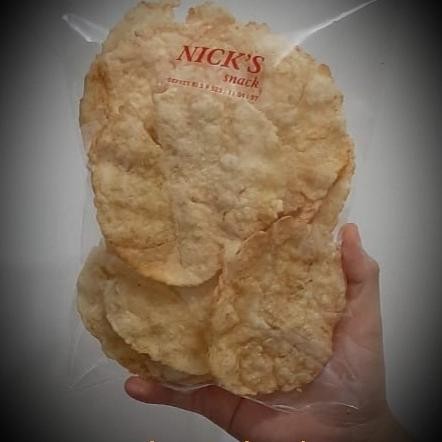 

Sedia emping manis solo / emping pedas