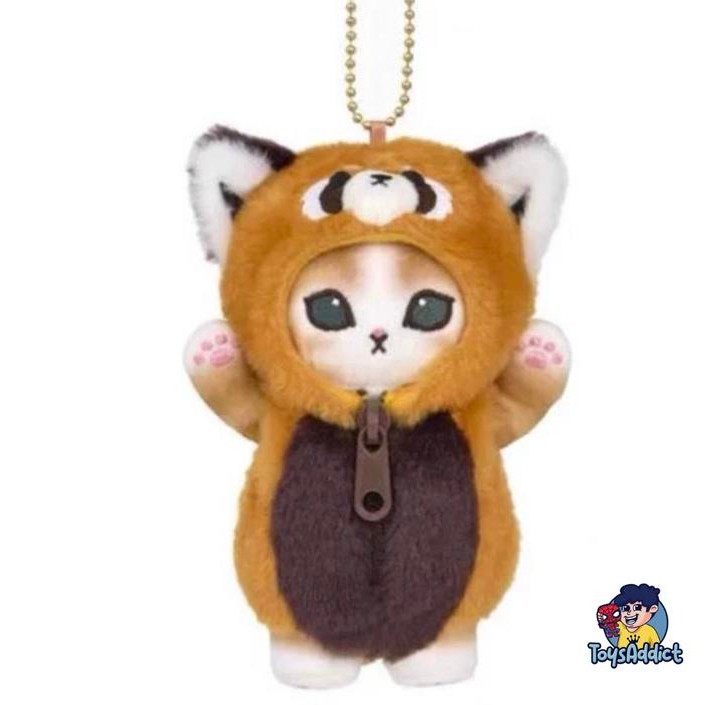 Cat Mofusand Plush Doll Fox Raccoon 12Cm Keychain