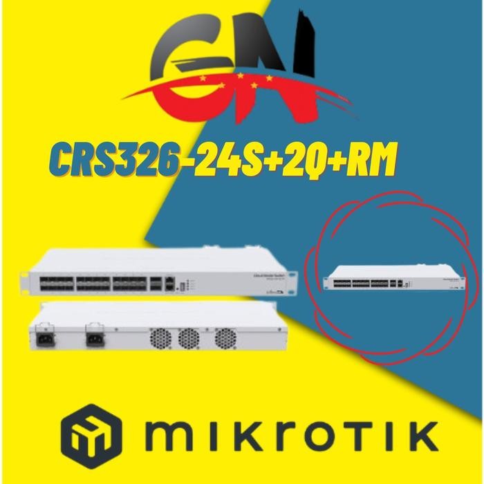 MikroTik CRS 326 24S+ 2Q+RM SWITCH MIKROTIK CRS326-24S+2Q+RM
