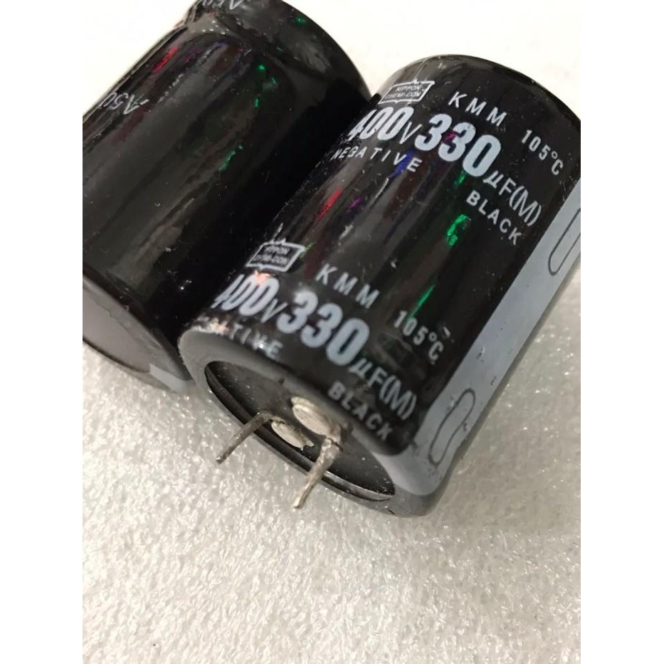(Allthebest) Capacitor Elco 330uf 400v Kapasitor Elko 330uf 400v