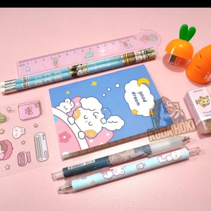 

Alat Tulis Set Free Pouch