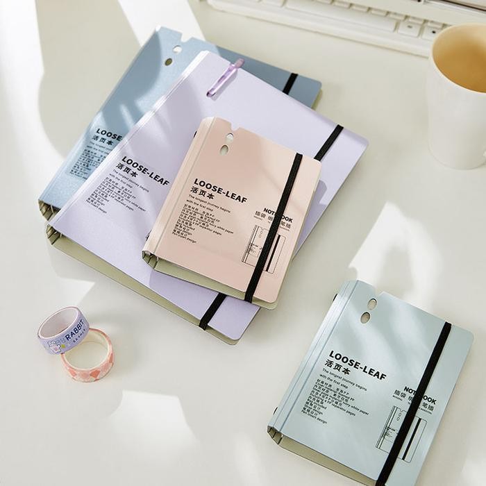 

Winzige Binder Notebook B5 A5 A6 A7 Buku Tulis Sekolah Lucu Buku Notebook Aesthetic Korea Besar