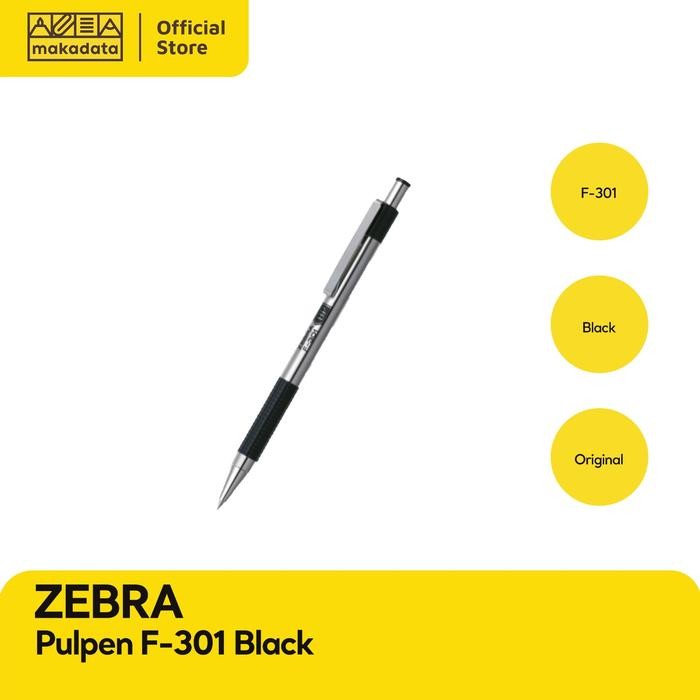 

BOLPEN / PULPEN ZEBRA F-301 WARNA (1 PCS) MURAH