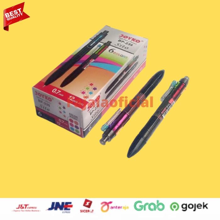

Pulpen joyko warna warni / Alat tulis / Pulpen . harga 1 pcs