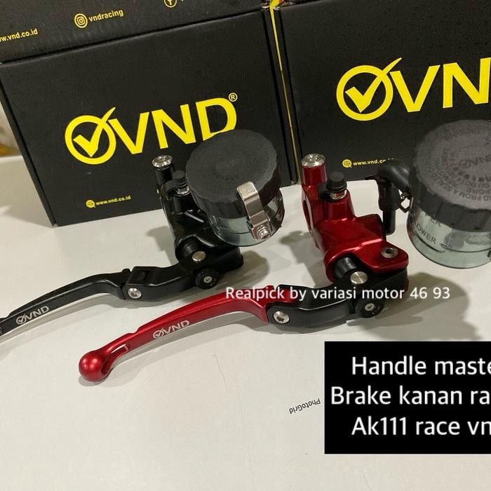 Master Rem Kanan Kiri Vnd Ak 111 Race Radial Forged Model S1 Universal Semua Motor