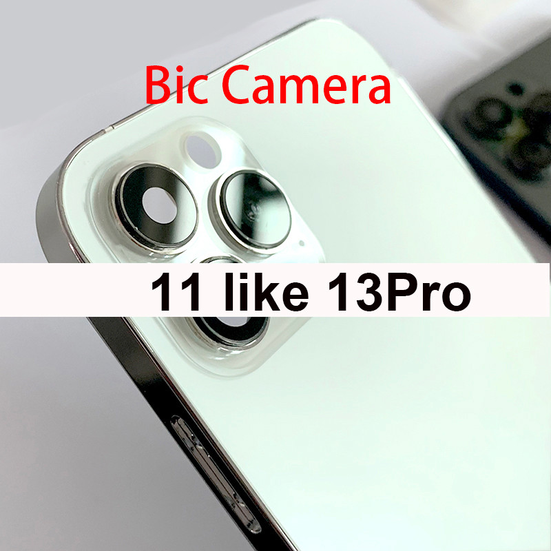 DIY Back Cover Housing For 11 to 13 Pro Back Battery Middle Frame Replacement For 11 Like 13 Pro Hou