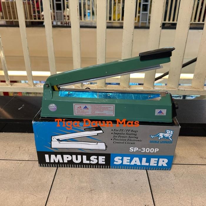 NEW Hand Sealer Double Leopard 30 cm plastik Impulse Sealer Double Leopard [terbaik][terlaris]